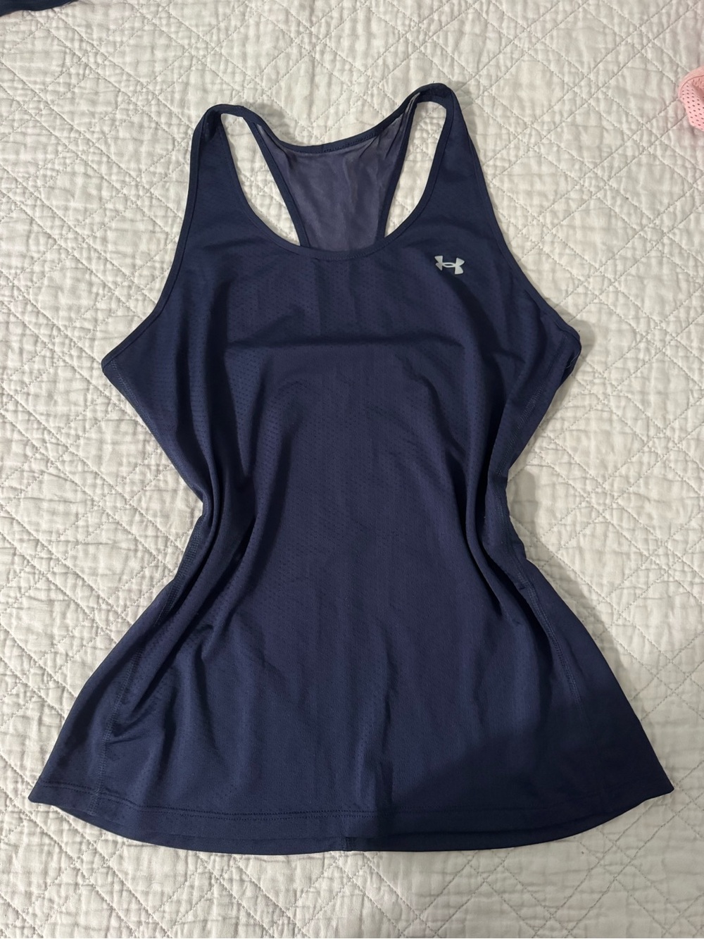 Under Armour Navy Racerback Performance Tank
